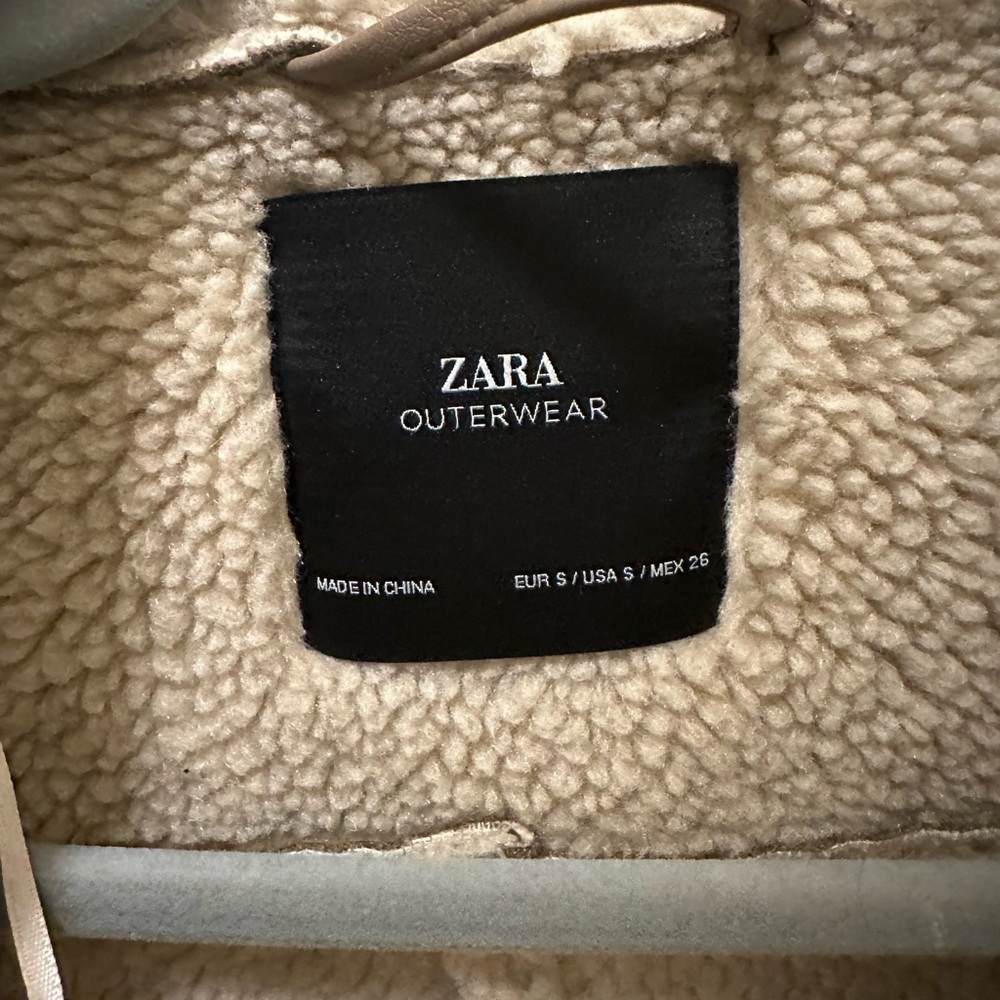 Zara Shearling Jacket - image 3